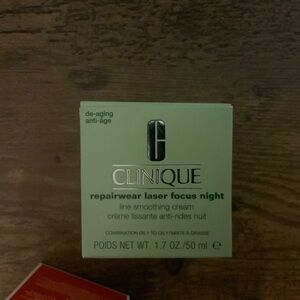 Clinique Repairwear Laser Focus Night Cream - Green Box